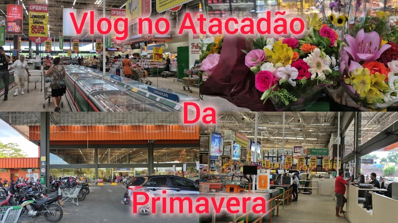 Cantando e mostrando preços no Atacadão da Primavera. Teresina Piauí 
