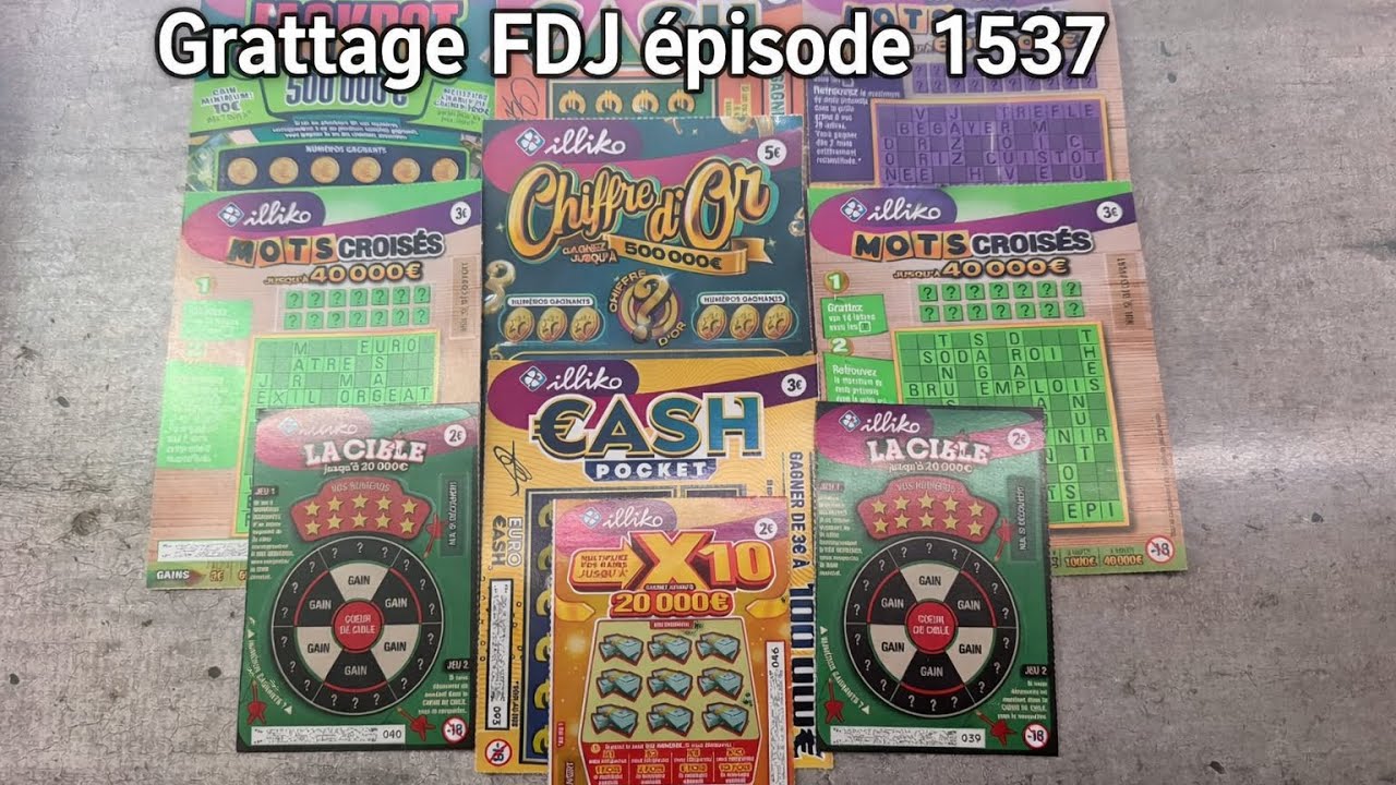 Grattage FDJ épisode 1537