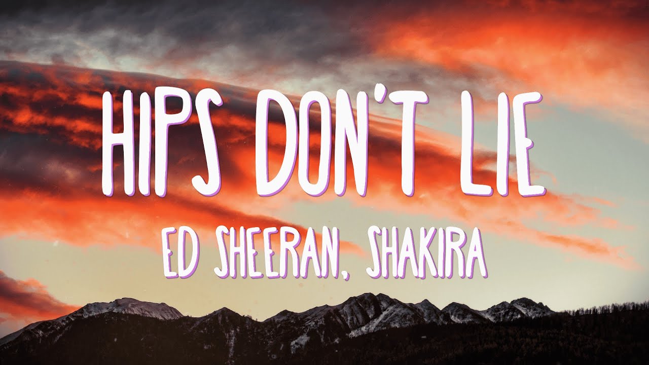 Hips Don't Lie - Lyrics | Shakira, Ed Sheeran, Beéle (Live Spotify Anniverssary)