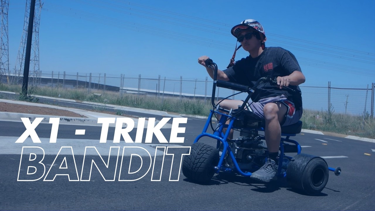 The Bandit X1 Drift Trike – Wheelies, Drifts & Pure Chaos!