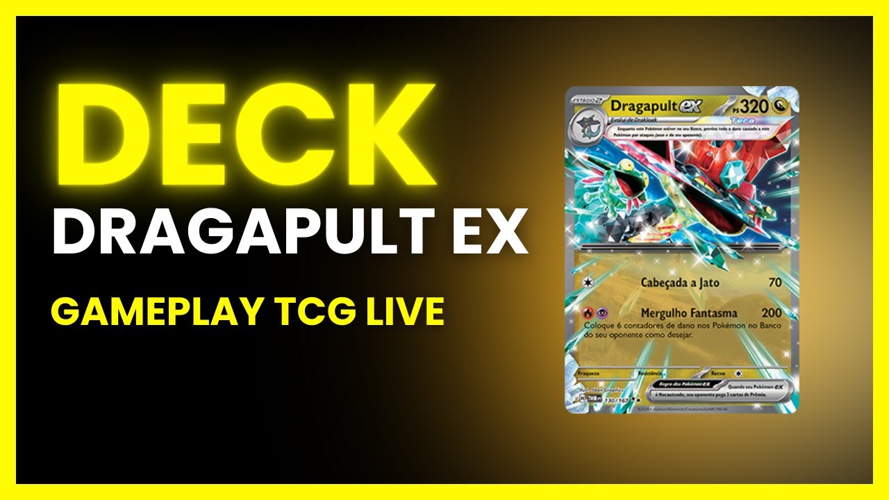 Deck de Dragapult Ex Gameplay
