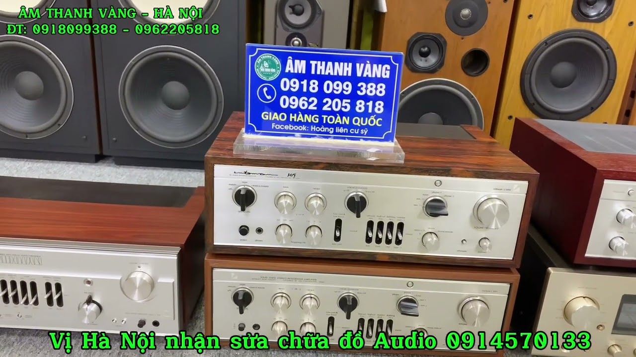Báo giá cụ thể 5 chiếc Âmply Luxman rất đáng chơi, để các bác tham khảo lựa chọn