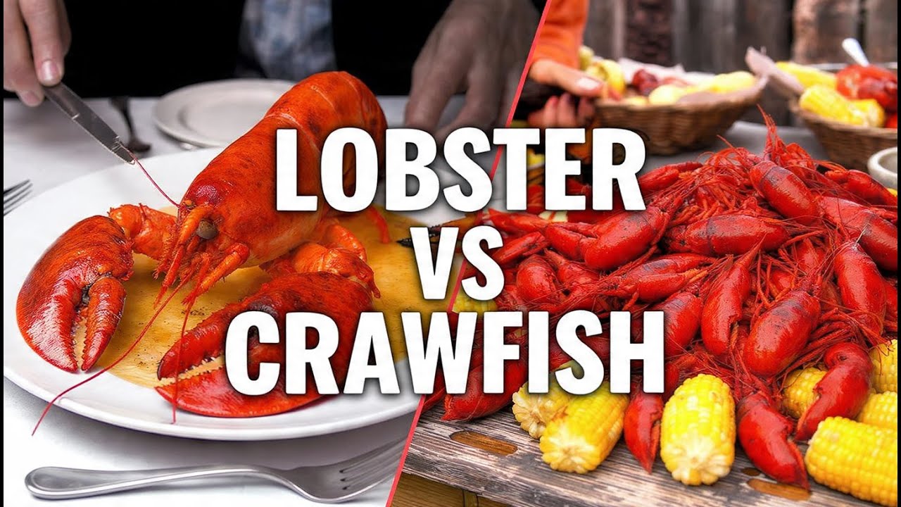 Омары и раки: в чем НАСТОЯЩАЯ разница?