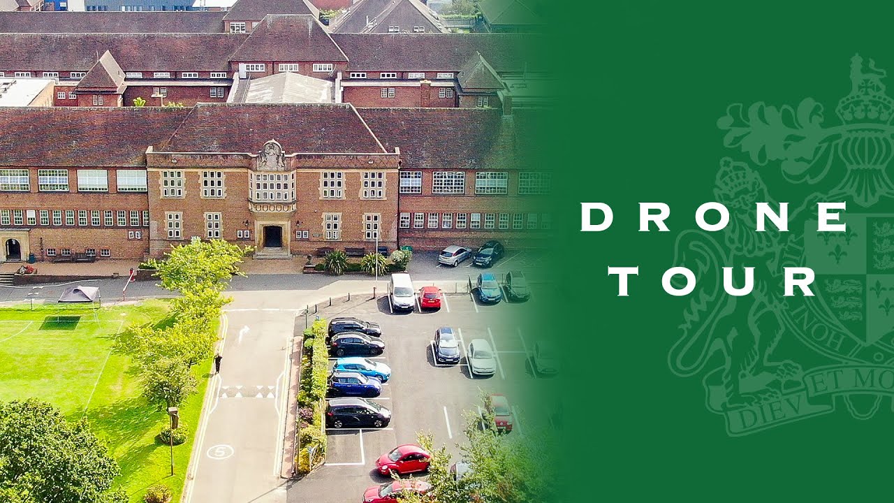 Explore our environment: a drone tour of King Edward VI High School for Girls