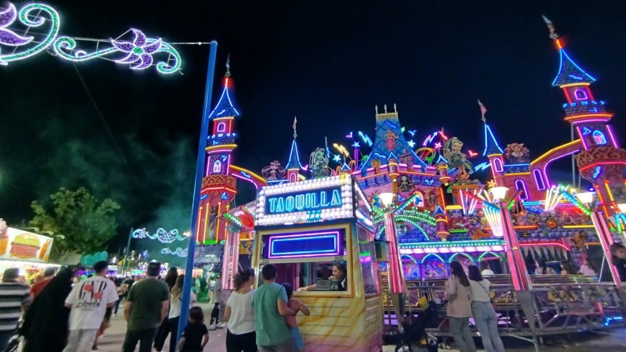 tren de la bruja  feria  de torrejon  2024