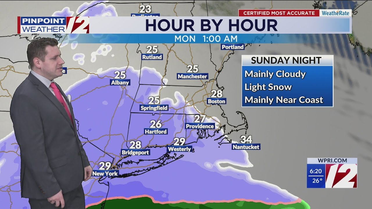 WPRI 12 Weather Forecast 2/14/26: Quiet, Dry This Weekend; Watching Early Monday