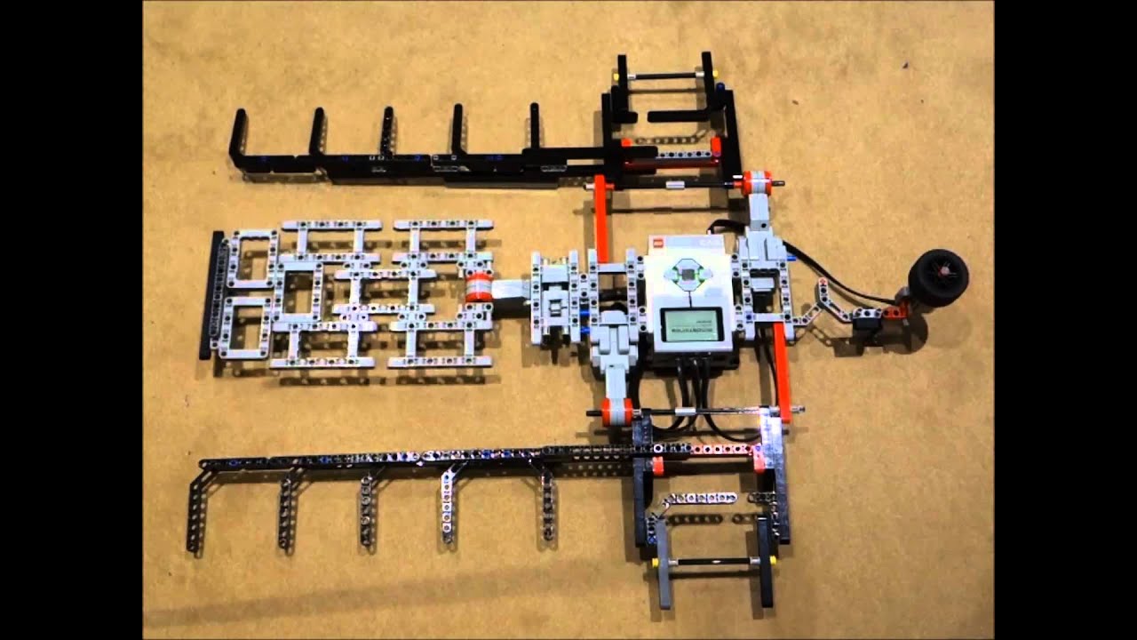 LEGO Mindstorms Ev3 T-Shirt-Foldingmachine & Programming