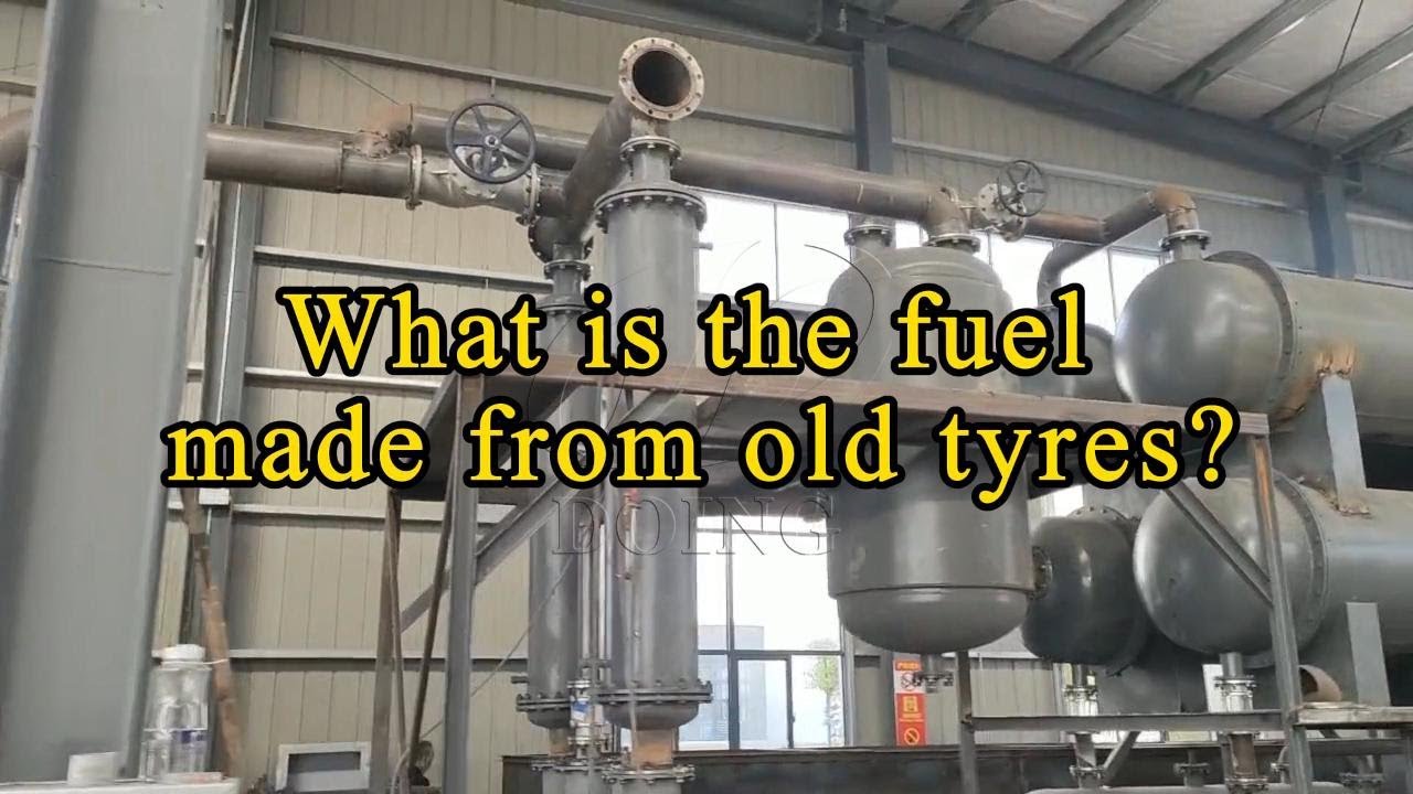 What fuel(TDF) can we extract from waste tire pyrolysis plant?