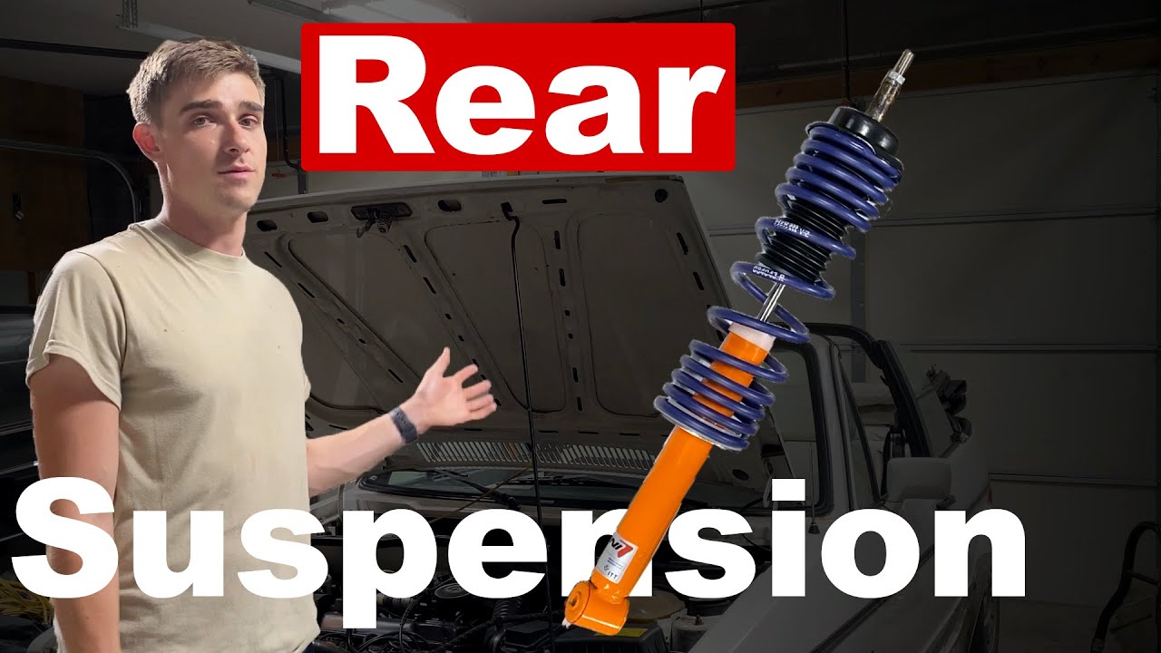 VW Mk1 Rear Suspension Replace and Upgrade - Lowering car