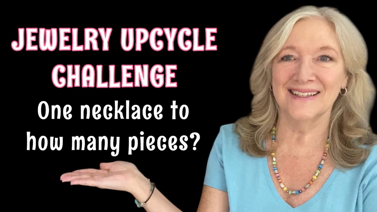 Make UPCYCLED Jewelry Challenge | Beginner Jewellery Making DIY