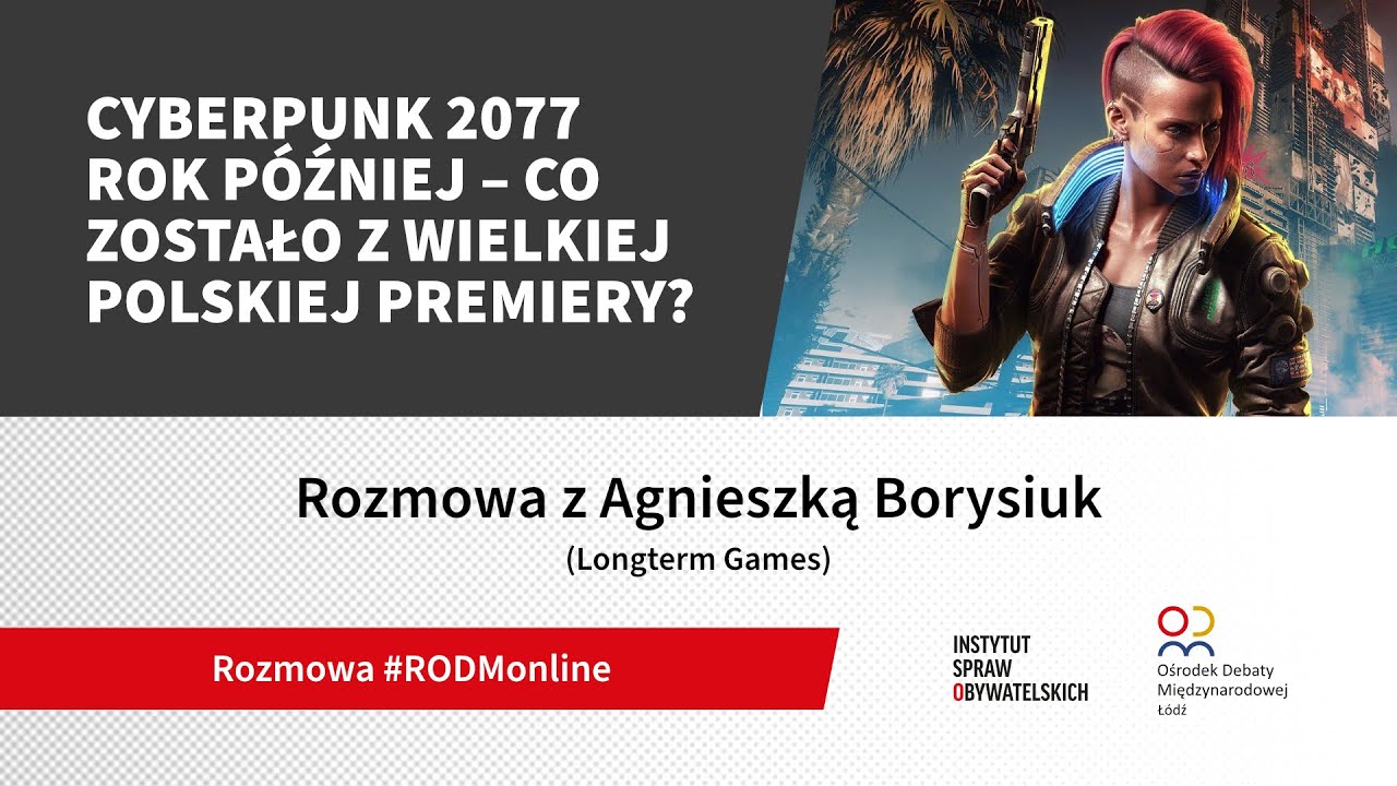 Cyberpunk 2077 rok później – co zostało z wielkiej polskiej premiery? | A. Borysiuk (Longterm Games)
