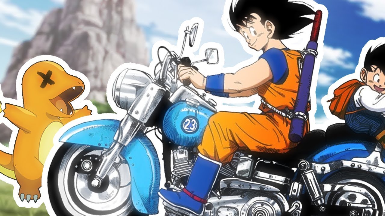 GOKU RUNS OVER CHARMANDER!?