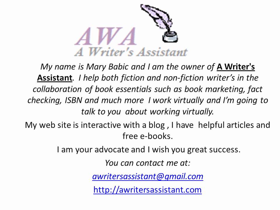 Author Assistant Video