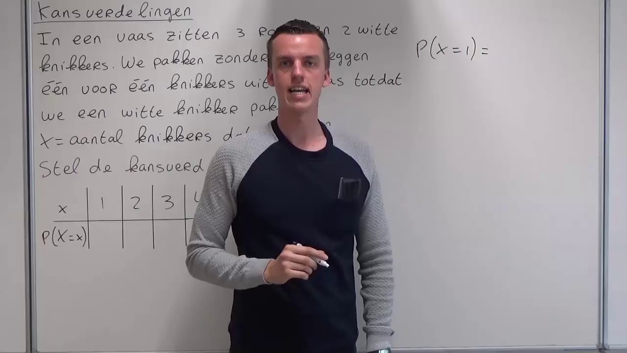 Kansverdelingen (HAVO wiskunde D & VWO wiskunde A/C)