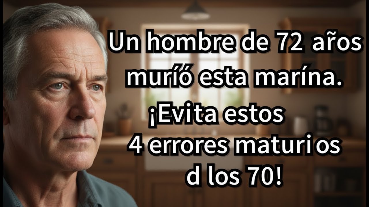 4 Errores Matutinos que Matan a Mayores de 70 sin que se Den Cuenta (El Último es Impactante)