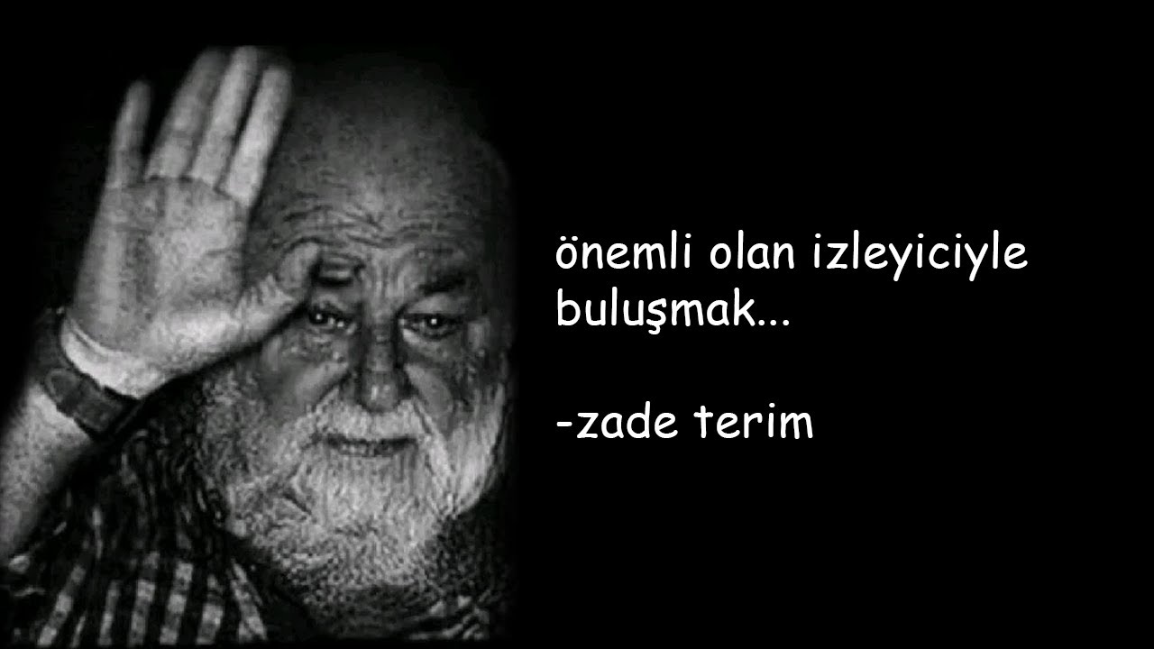 izleyiciyle buluştun mu gerisi kolay kardeşim