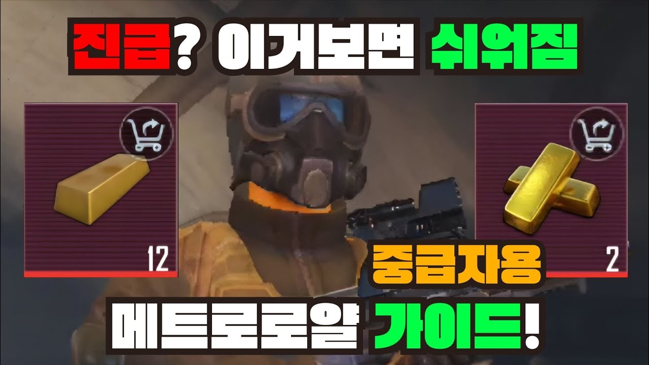 메트로로얄 가이드(중급자용)