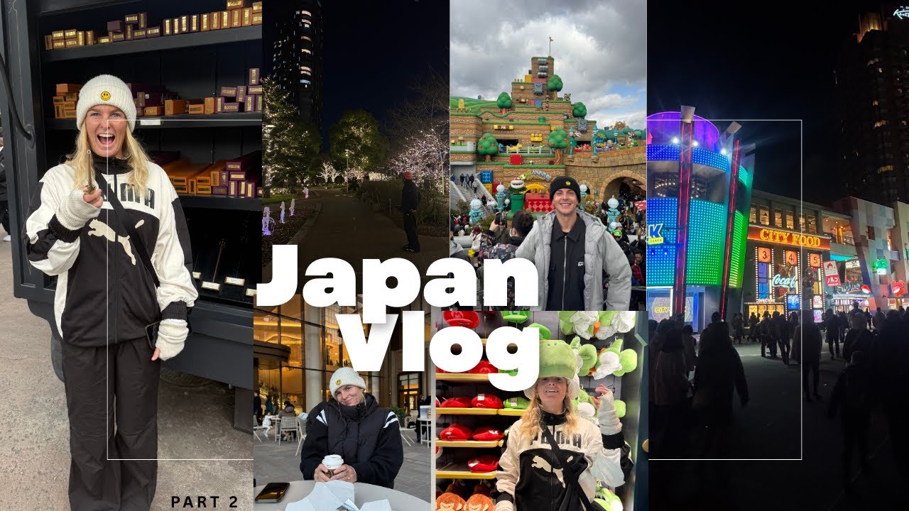 JAPAN PT 2 - Universal Studios, yummy food & exploring :)
