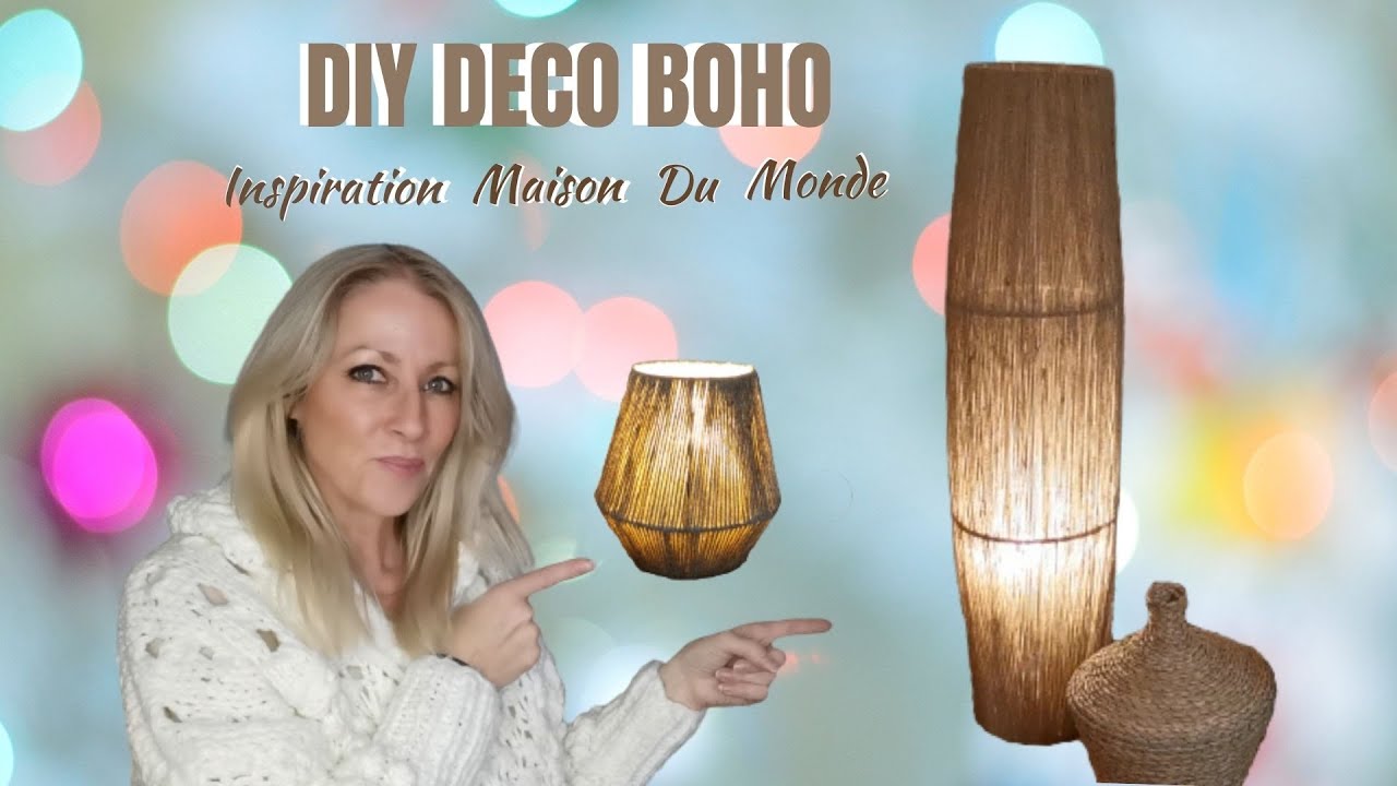 DIY DECO BOHO INSPIRATION MAISON DU MONDE
