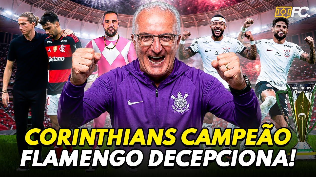 CORINTHIANS CAMPEÃO SOBRE O FLAMENGO; SÃO PAULO JOGA SANTOS PRA DEBAIXO DA TABELA - QUEBRADA FC