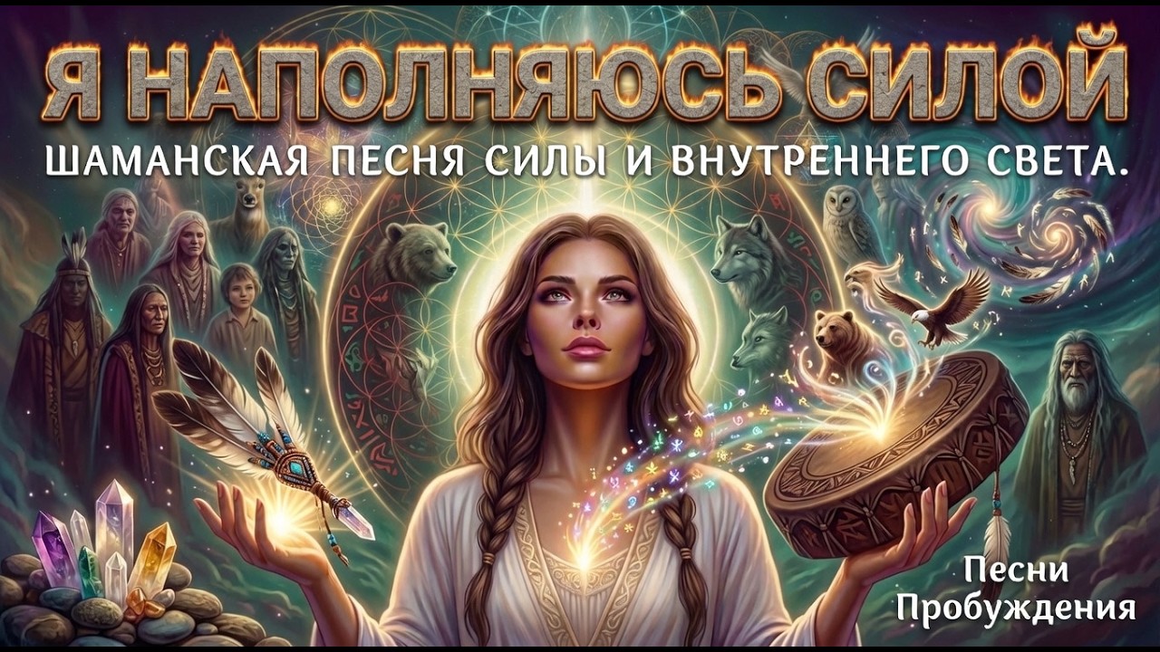 Шаманская песня силы и внутреннего света | Я наполняюсь силой | Шаманский обряд пробуждения