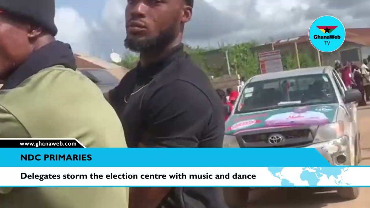 NDC Primaries: Candidates at Abura-Asebu-Kwamankese pull massive crowd on arrival