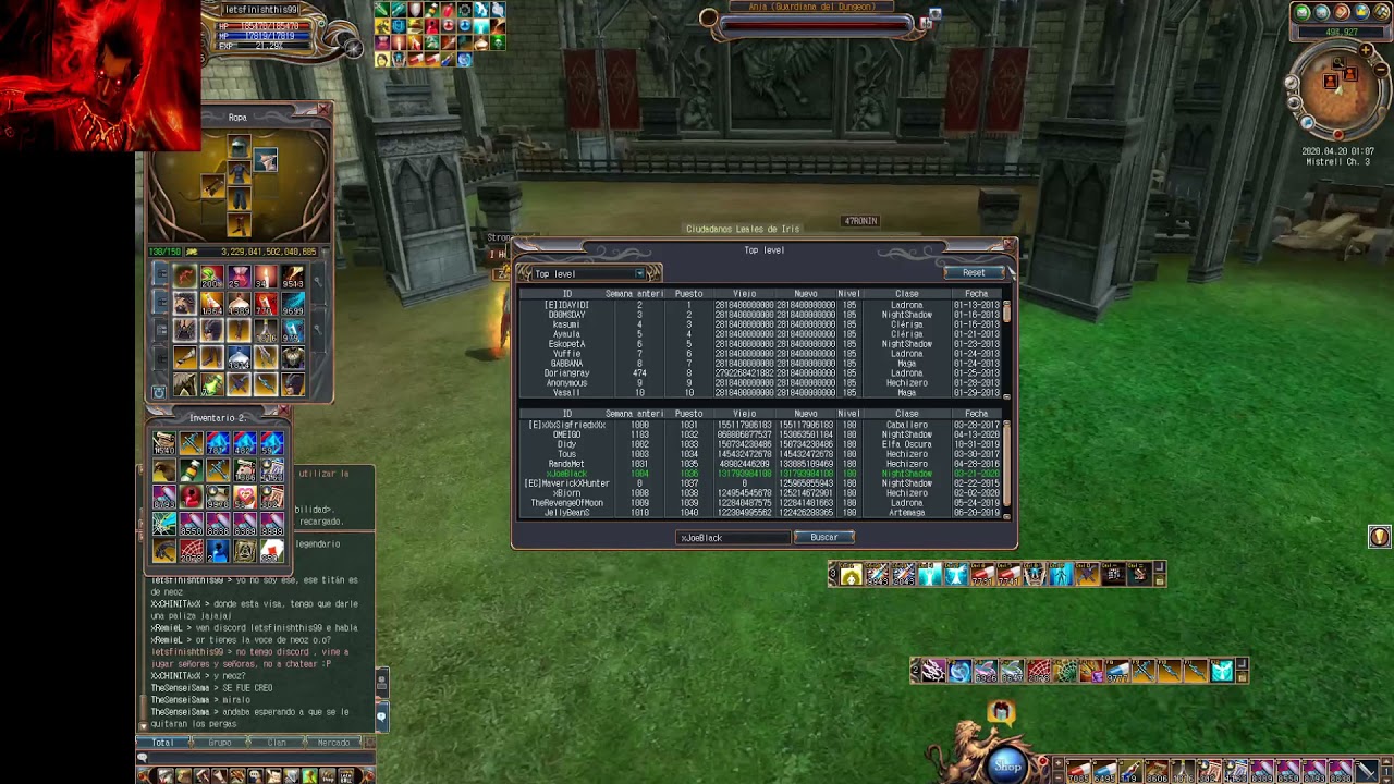 Matando a Tito, a JoeBlack y a otros en Last Chaos Gamigo 2020