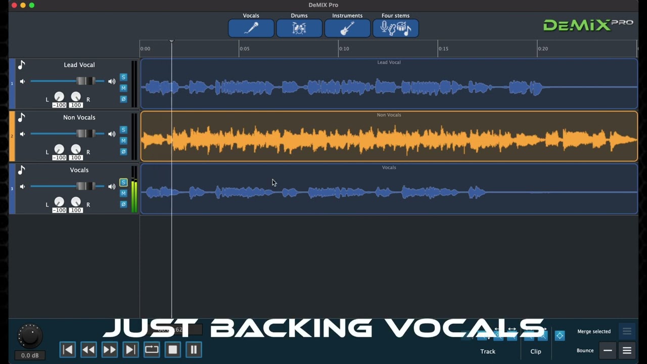 Separate Lead And Backing Vocals With The New DeMIX Pro V4.2
