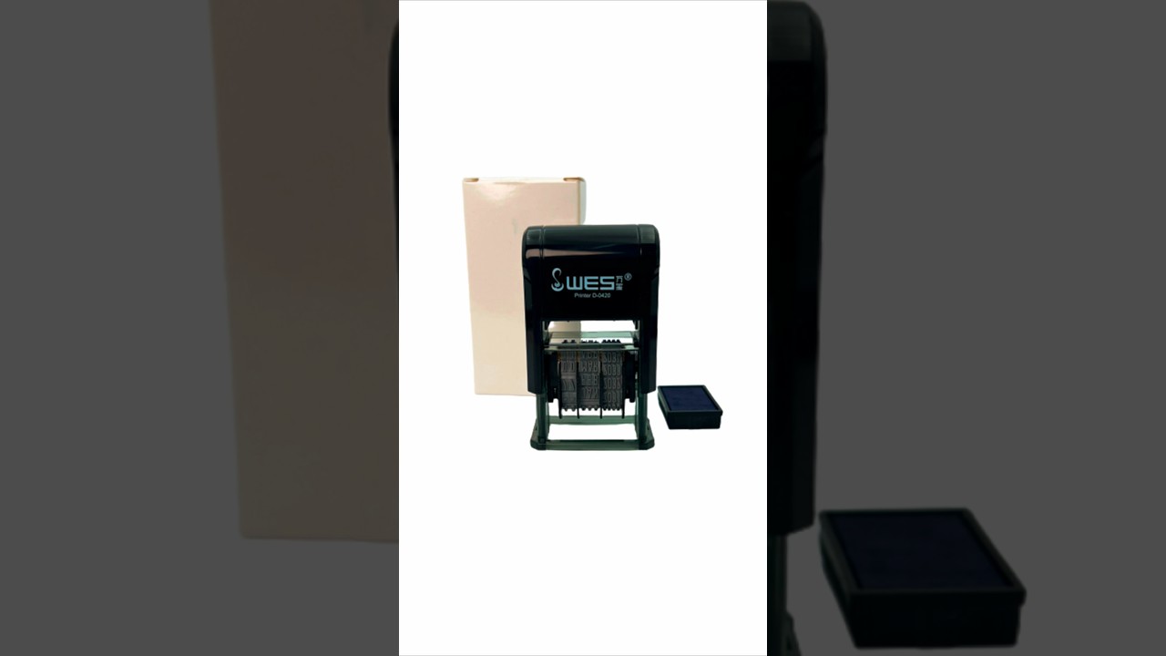 DATER STAMP - How to re-ink #stamps #tutorial #daterstamp