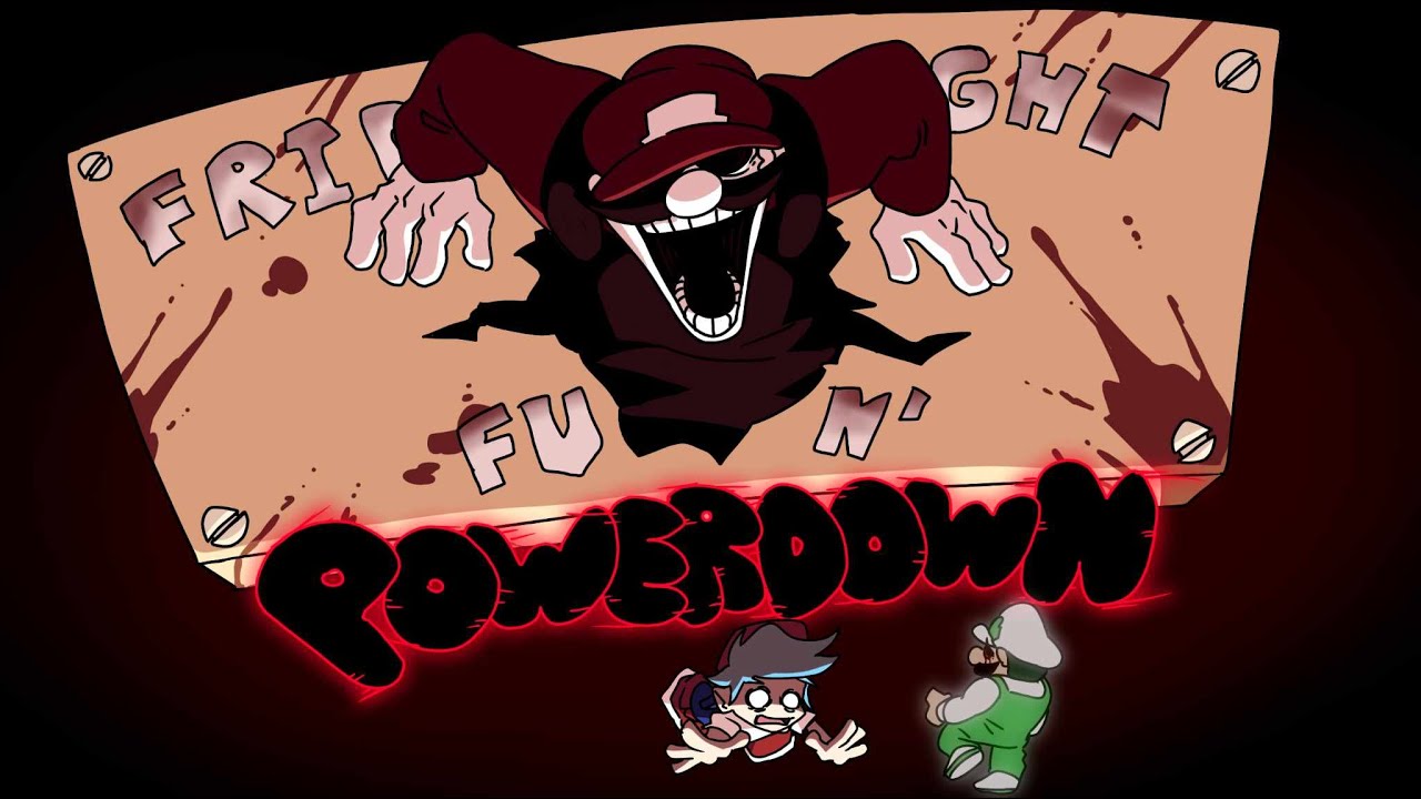 FNF Mario's Madness V2 - POWERDOWN V4 + FLP