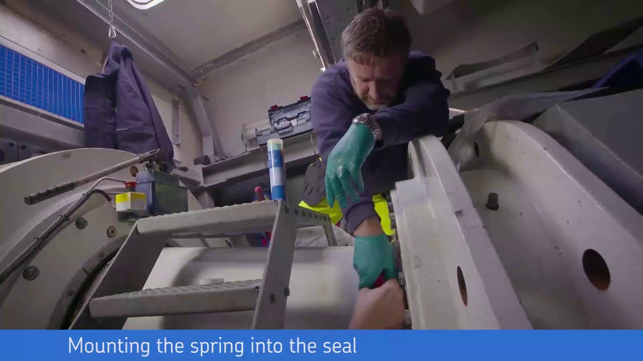 SKF   Installation video of HRS split seals from SKF   SL