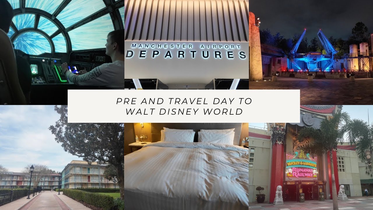 Pre Travel Day and Travel Day 2026 | Flying Premium Economy Virgin Atlantic | Hollywood Studios 