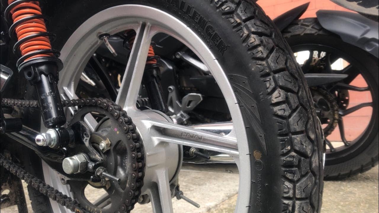 Como tensionar la cadena de tu moto - Pollo motero