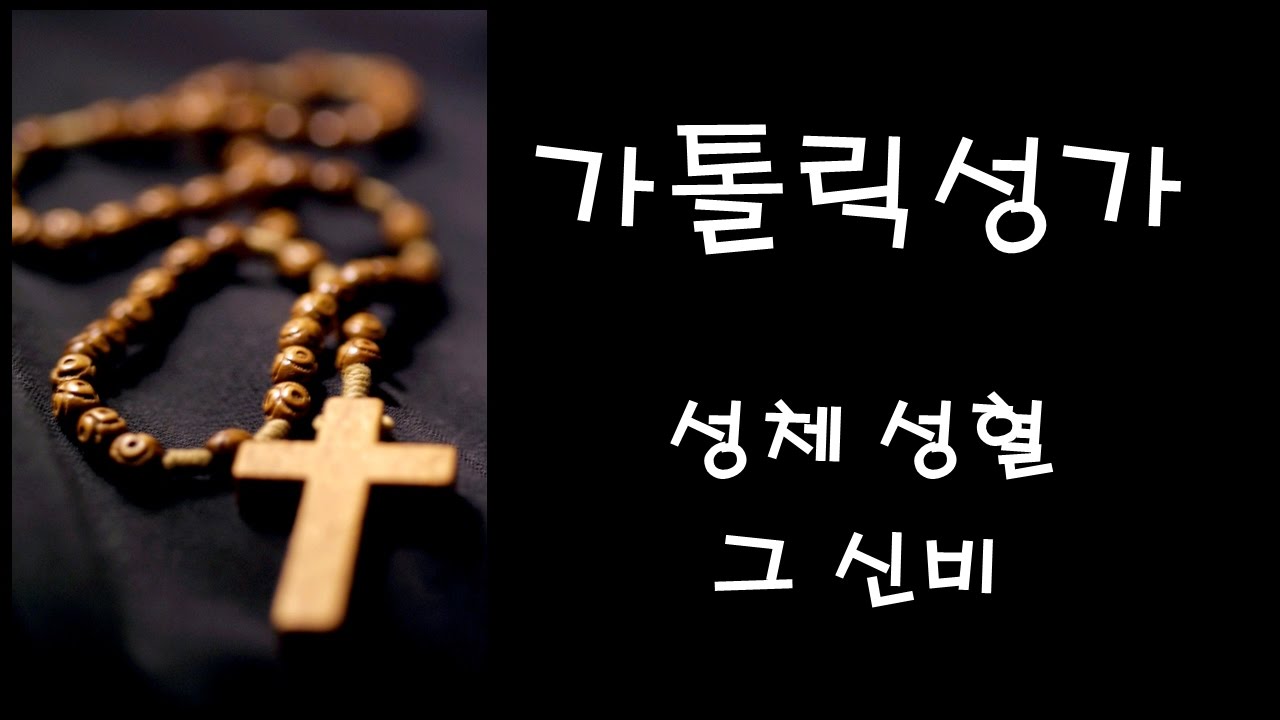 가톨릭 성가 - 성체 성혈 그 신비 (Korean Catholic Hymns)