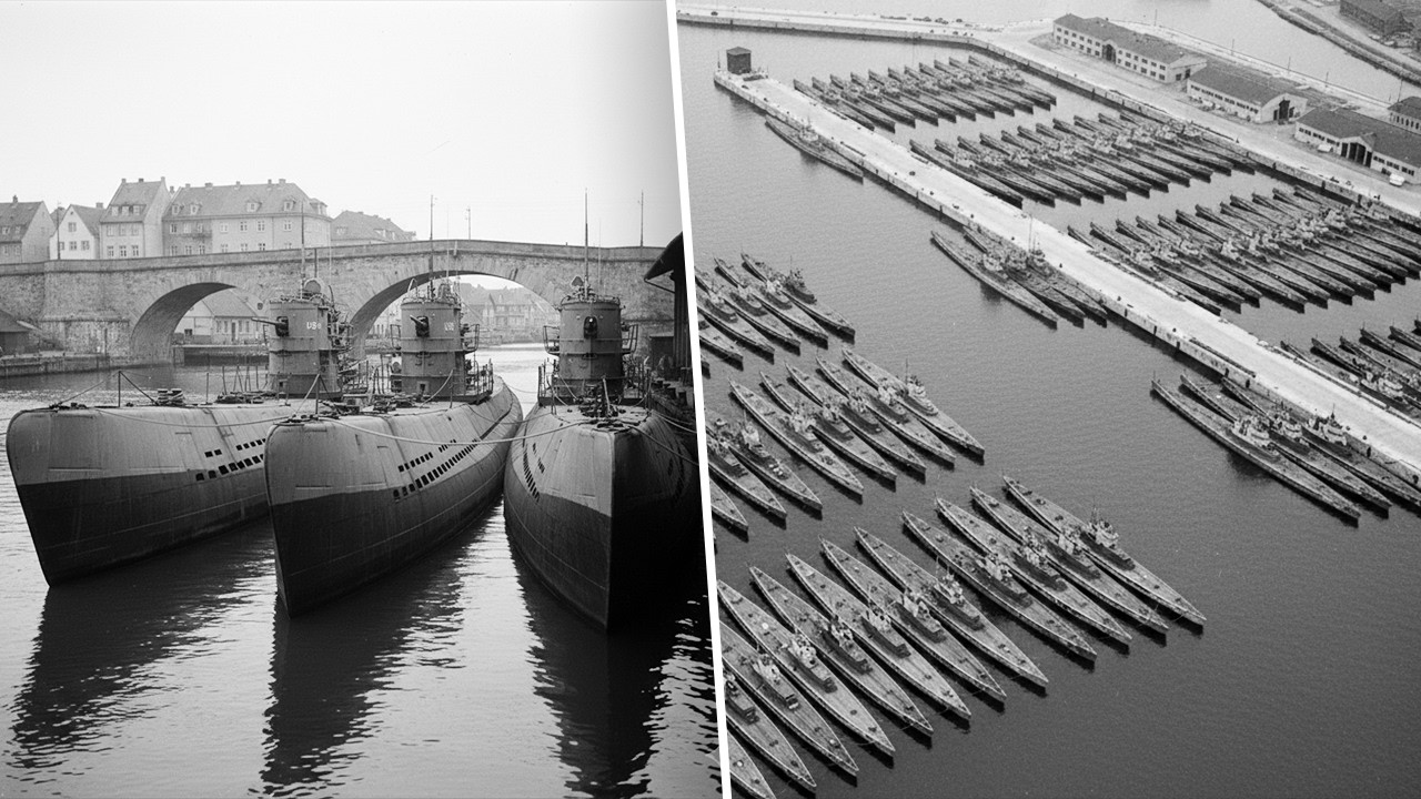 What Happened to 156 German U-Boats After WWII Shocked the World