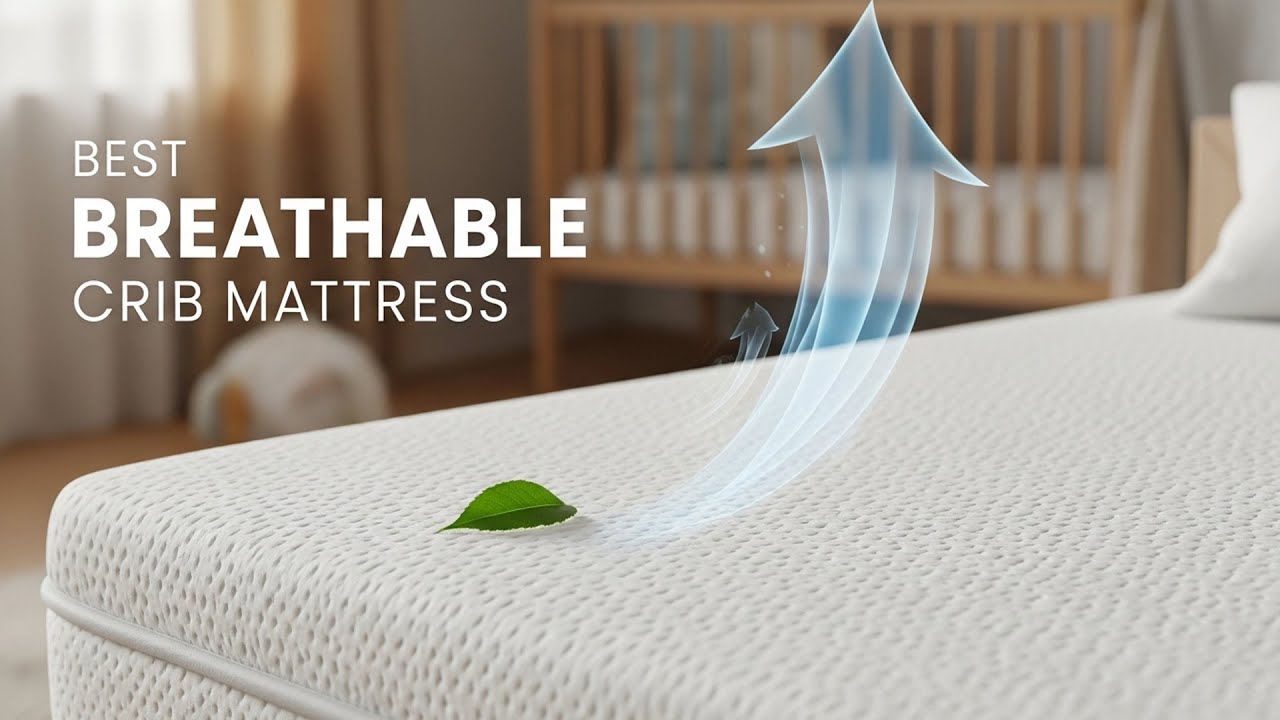 TOP 5 Best Breathable Crib Mattress 2026 | Waterproof breathable crib mattress
