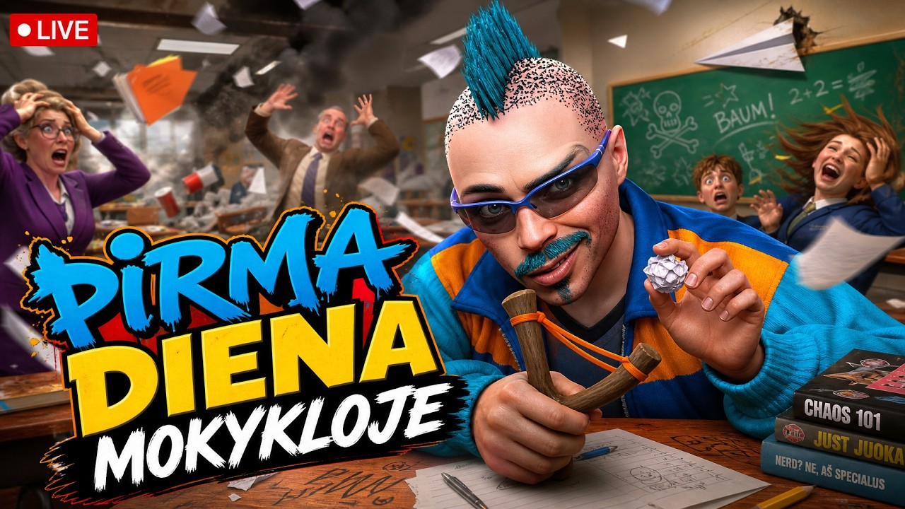 🔴 Nu tai po pirmos dienos mokykloje VYRGIS jus atpalaiduos!!!