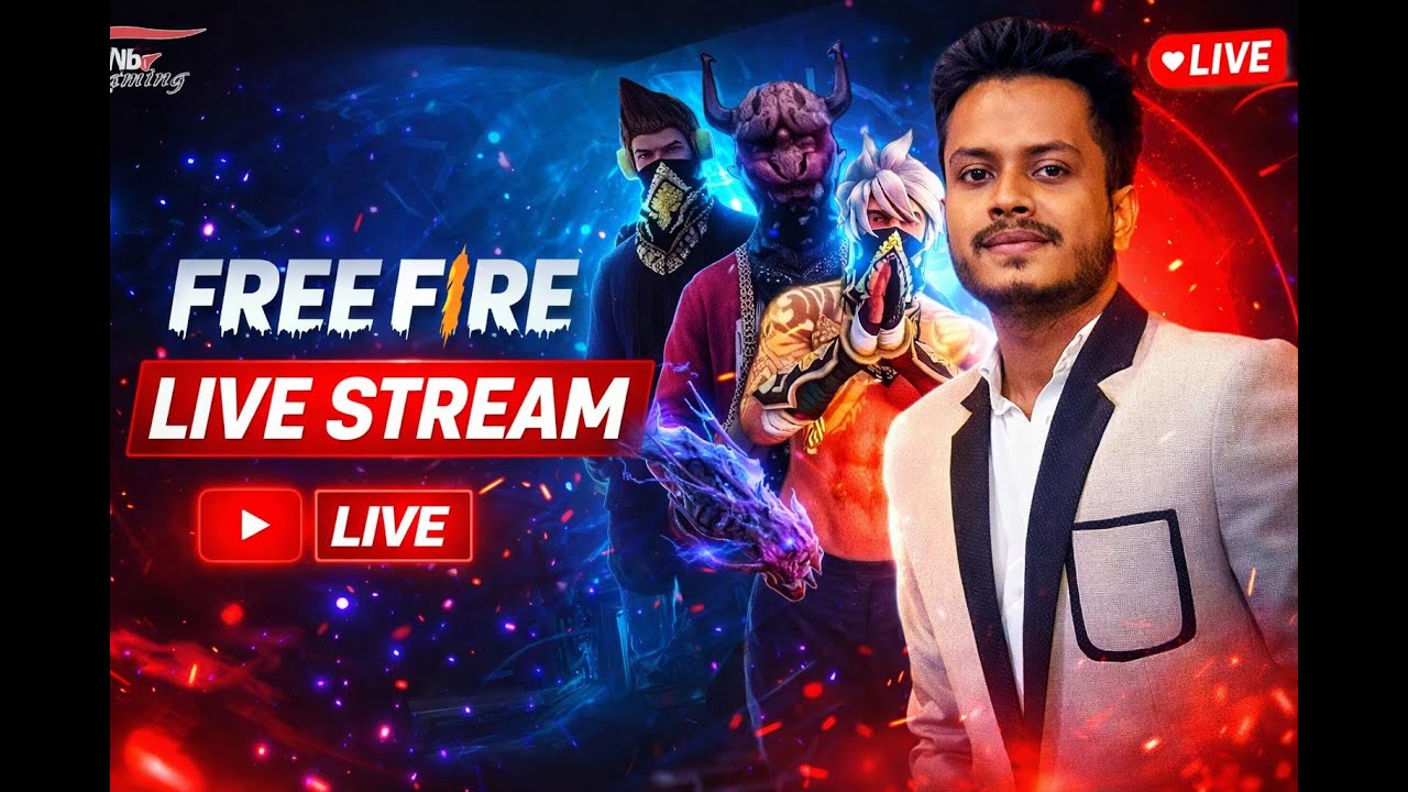 🔴 LIVE Free Fire Bangla | Custom Room + Fun | Mibro Gaming