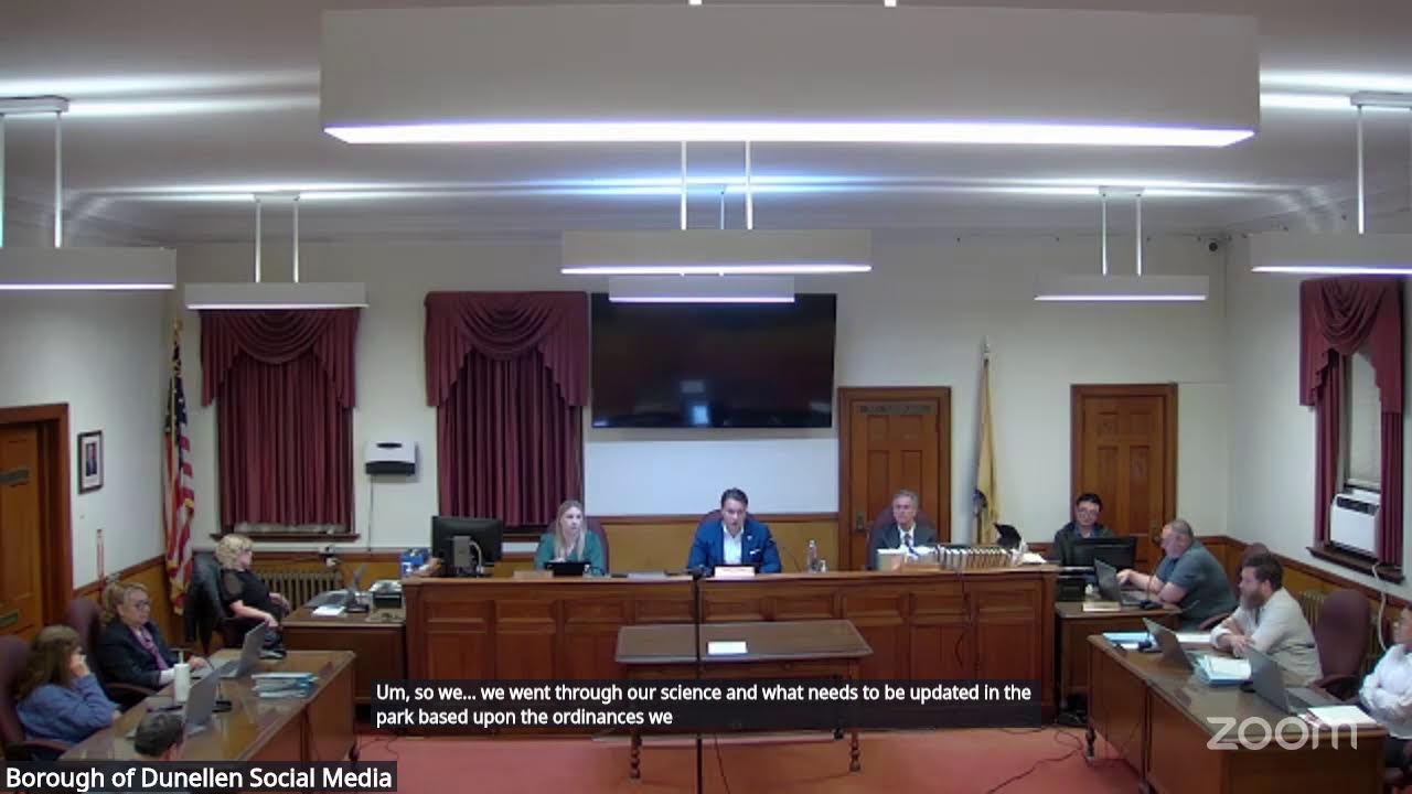 Dunellen Borough Council Meeting - 11/3/25