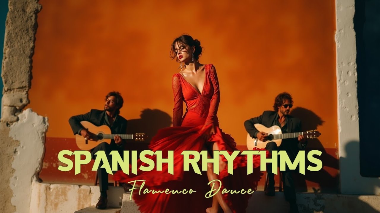 Passionate Flamenco Dance and Guitar Music - Spanish Rhythms and Soulful Guitar Sounds