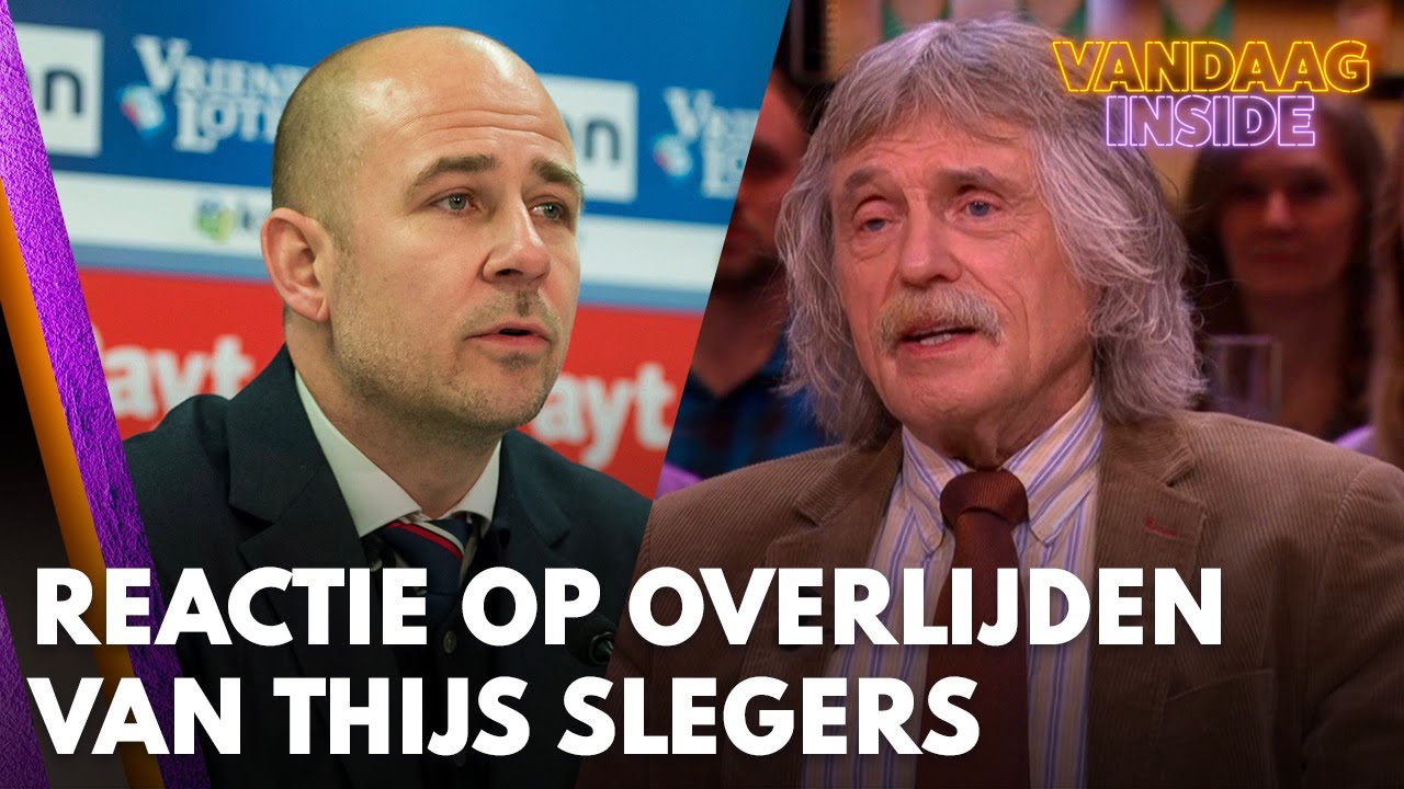 Vandaag Inside-tafel reageert op overlijden Thijs Slegers | VANDAAG INSIDE