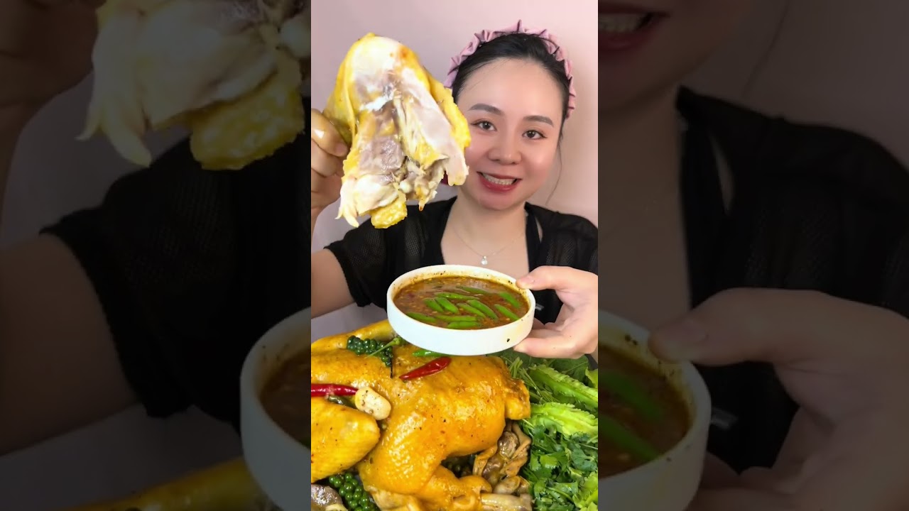 Mời mọi người Mukbang Gà Ủ Muối, Gà Hấp Hành, Gà Nấu Cháo, Gà Hấp Mắm Nhĩ với em nghen