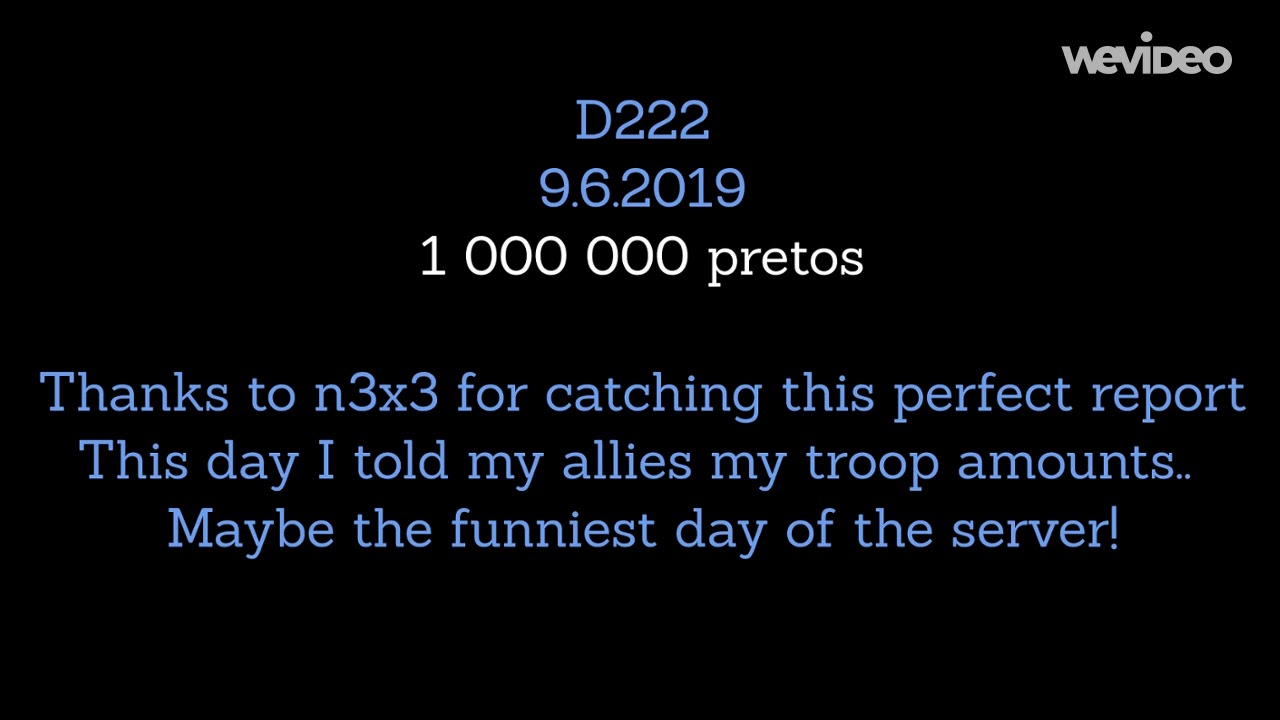 Travian praetorian defence world record 2019 Jola Vatti