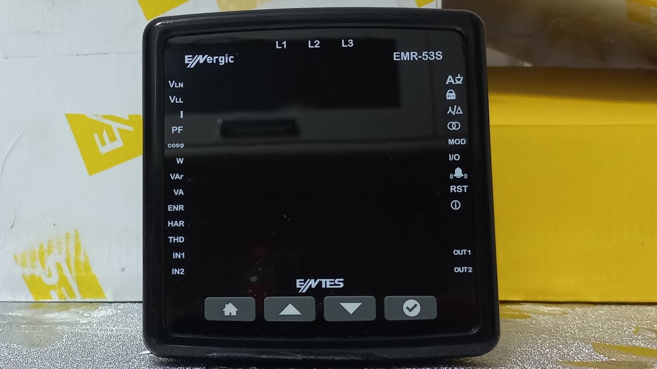 Şebeke Analizörü MPR-53S #entes ayarı nasıl yapılır - Network analyzer