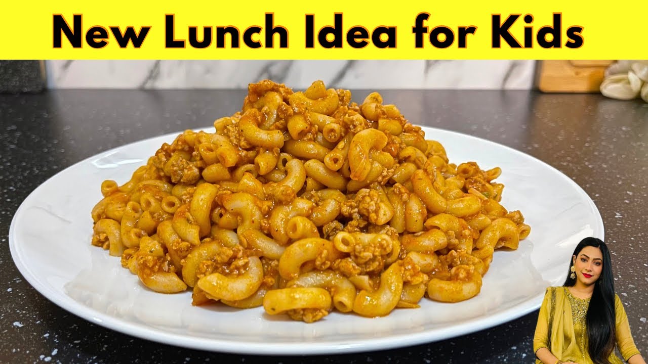 Lunch idea for Picky Eater Kids | 20 minutes Qeema Macaroni | Easy Pasta Recipe @Humainthekitchen