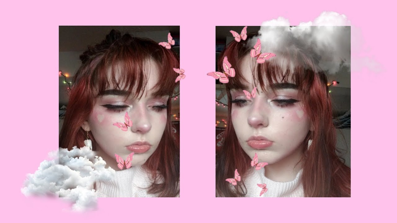 💗🌷soft aesthetic pink makeup🌷💗