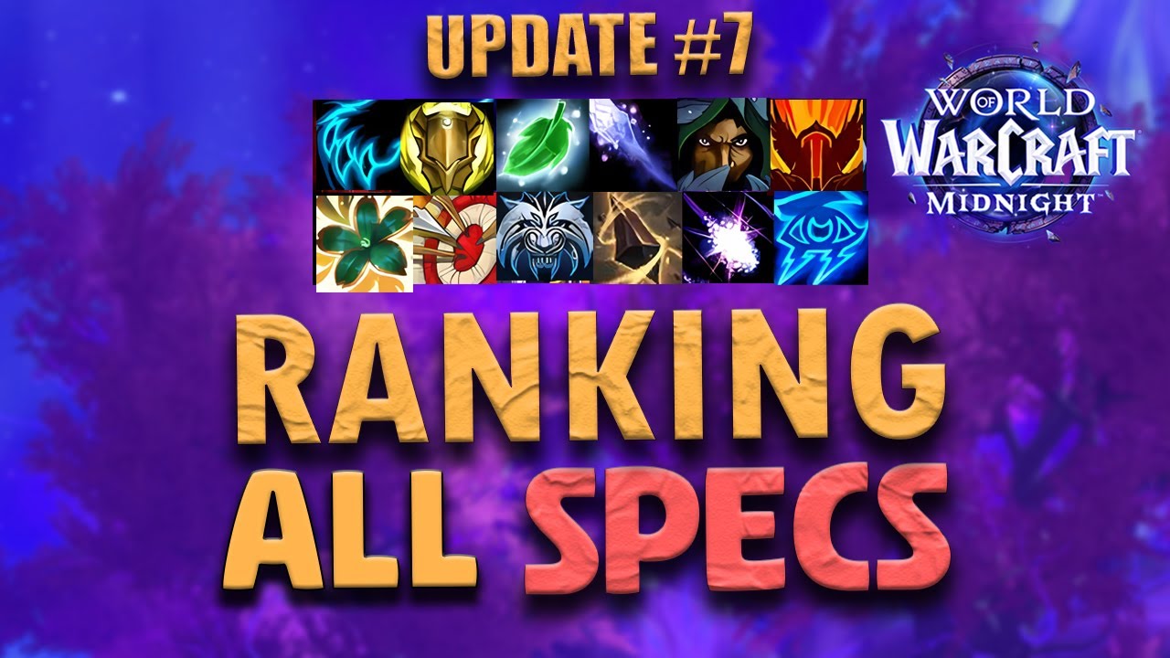 Progressive M+ TIERLIST | #7 Midnight Update | RANKING ALL SPECS | World of Warcraft Midnight