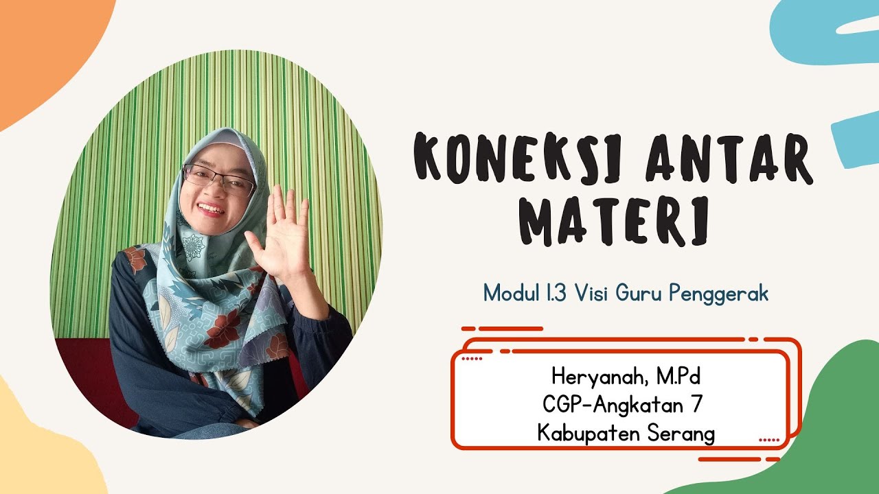 Tugas Koneksi Antar Materi Modul 1.3