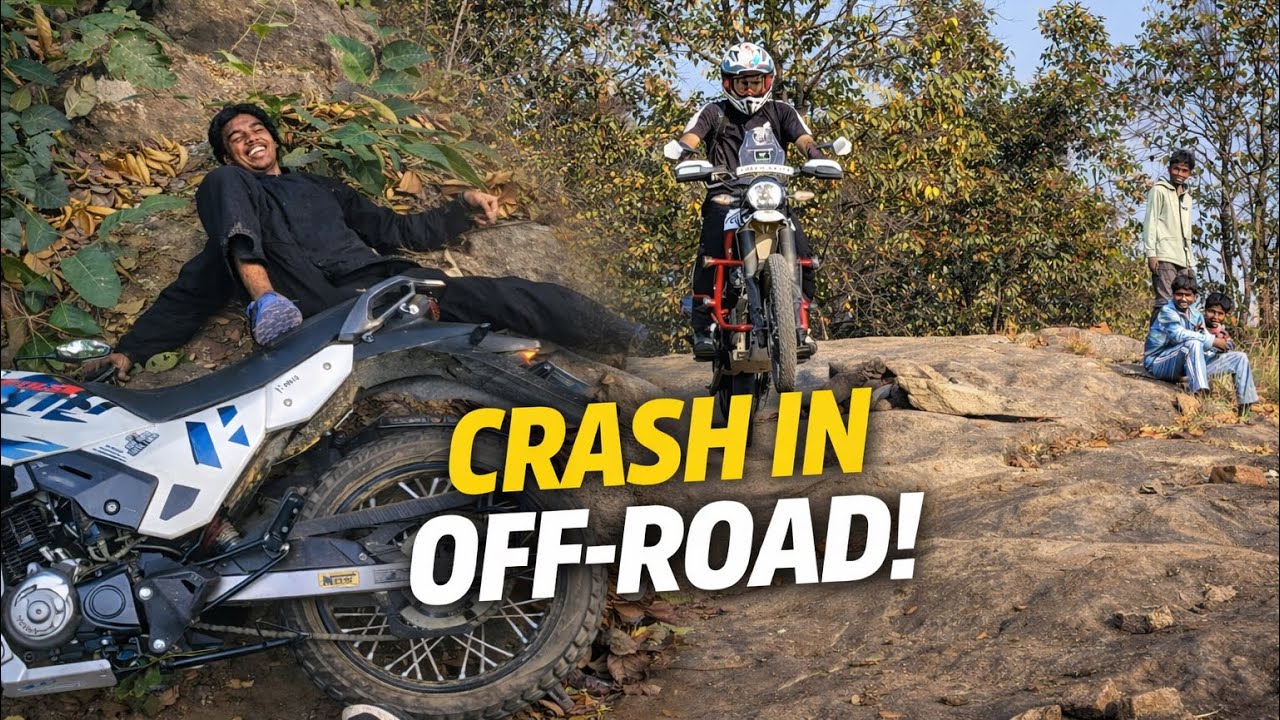 I CRASHED My Bike on This Crazy Off-Road Trail! 😱 