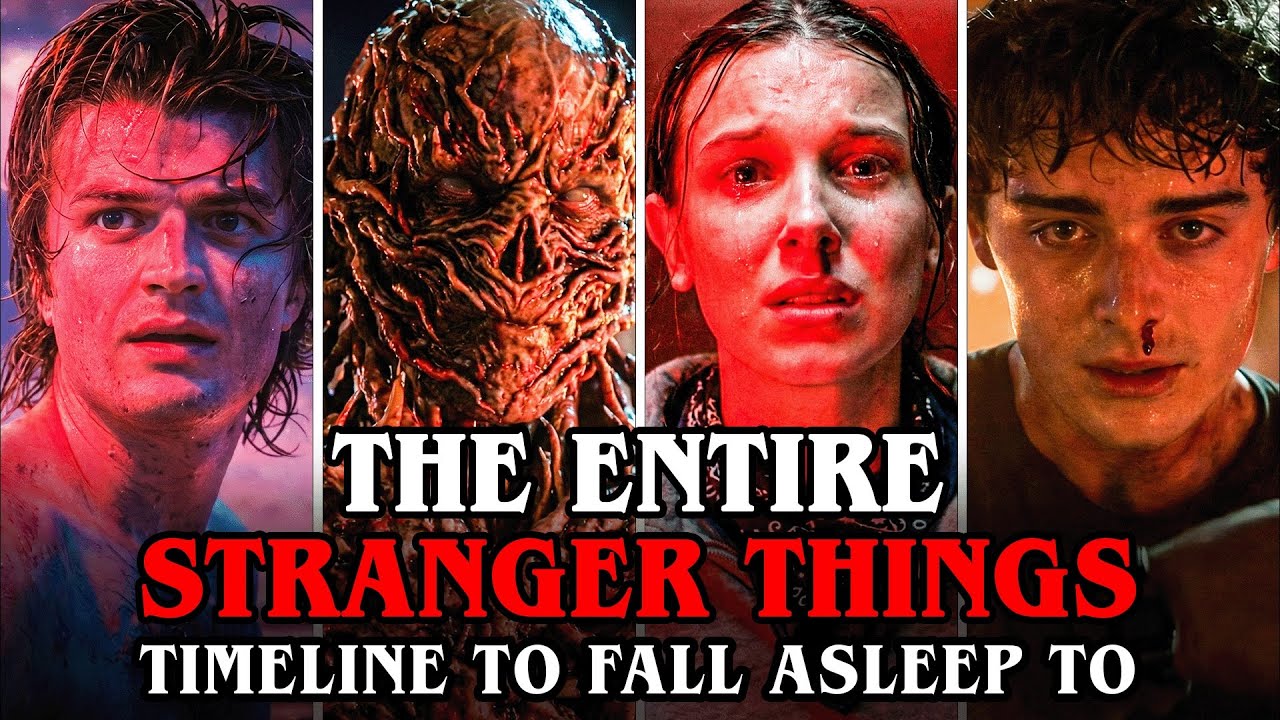 The ENTIRE Stranger Things Timeline Explained - 3hr Sleepy Ramble